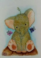 Happy elephant